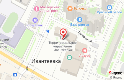 Управление земельных ресурсов и имущественных отношений, Администрация городского округа Ивантеевка на карте