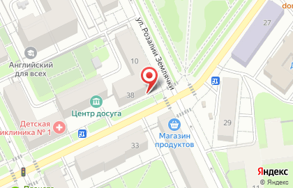 Дом красоты в Мотовилихинском районе на карте
