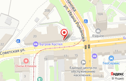 Ателье в Нижнем Новгороде на карте