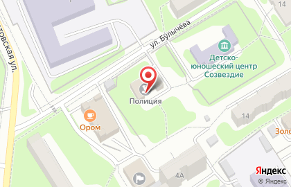 Участковый пункт полиции в Москве на карте