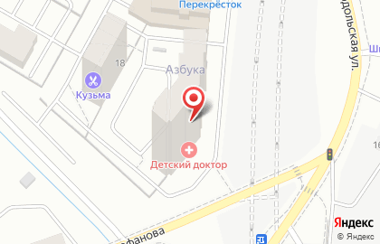 Медицинская клиника Детский доктор на бульваре Петра Кожемяко на карте