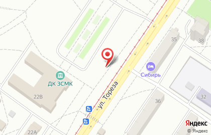 ЗАО Олимпия в Заводском районе на карте