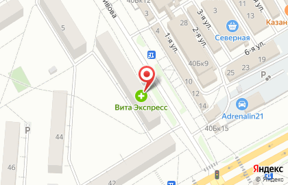 Салон Цветочный рай в Чебоксарах на карте