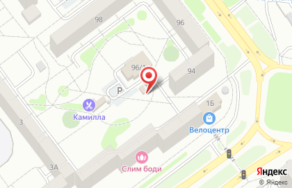 Магазин Жупиков на улице Рылеева, 94/1 на карте