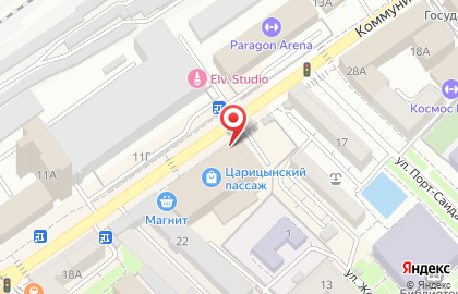 Конструкция Сити формат (1, 2х1, 8 м) от РА Экспресс-Сити на Коммунистической улице на карте