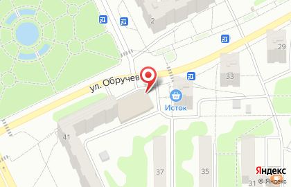Ломбард Кристалл+ на улице Обручева на карте