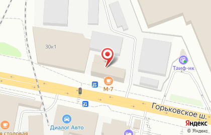 Компания Татпечь на Горьковском Шоссе на карте