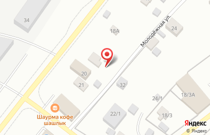 Производственно-монтажная компания Центр Окон на Молодёжной улице на карте