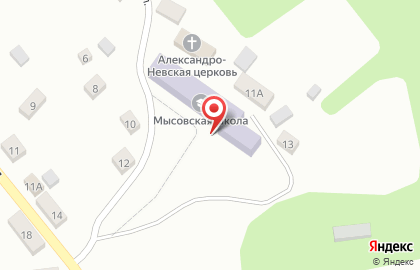 Мысовская средняя общеобразовательная школа на карте
