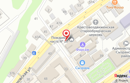 Пожарно-спасательная часть №85 на карте