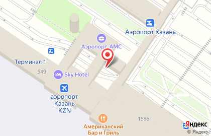 Представительство ООО авиакомпании Икар, ОАО Оренбургские Авиалинии, ООО Северный Ветер Авиэйшн Лоджистик Сервисес на карте