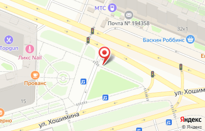 Магазин женской одежды в Санкт-Петербурге на карте