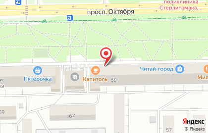 Центр садовода в Уфе на карте