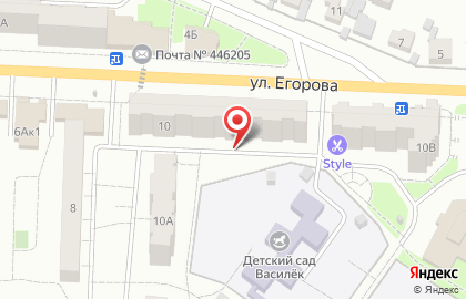 ТОКО, ООО на улице Егорова на карте