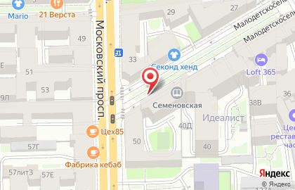 Бенефис на карте