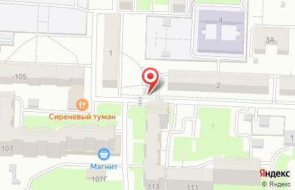 Киоск в Железнодорожном районе на карте