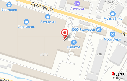 Торгово-сервисная компания Истэк на Бородинской улице на карте