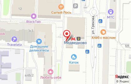 Ремонтная мастерская Дом быта в Северном Медведково на карте