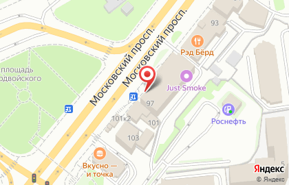 Туристическое агентство Яроблтур на Московском проспекте на карте