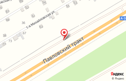 Берёзка на Павловском тракте на карте