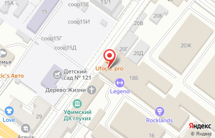 Бухгалтерское агентство Корда в Октябрьском районе на карте