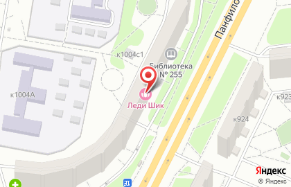 Арт-салон красоты Леди Шик в Зеленограде на карте