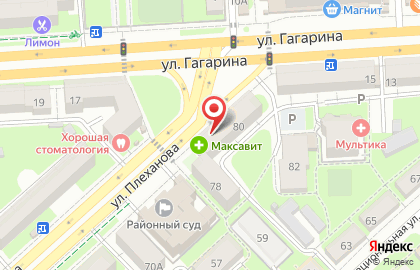 Магазин Добрая лавка в Липецке на карте