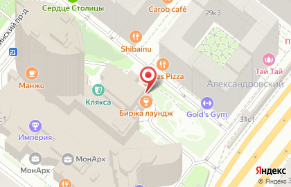 Кальян-бар Мята Lounge на Ленинградском проспекте на карте