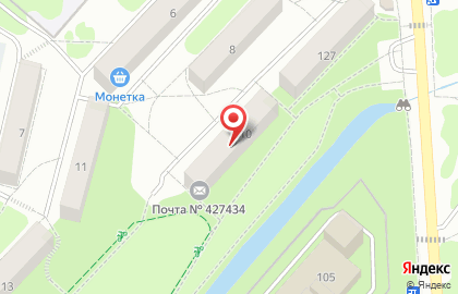 Отделение почтовой связи №434 на карте