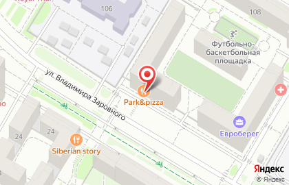 Park & Pizza на Большевистской улице на карте