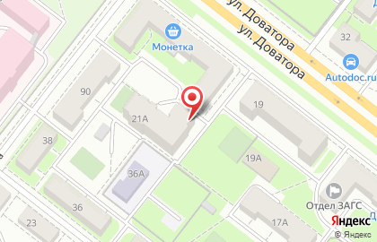 Парикмахерская Лель в Советском районе на карте