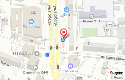 Евросеть на карте