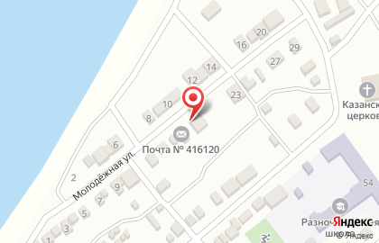 СберБанк в Астрахани на карте