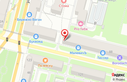 Магазин стальных дверей Torex на улице Ленина на карте