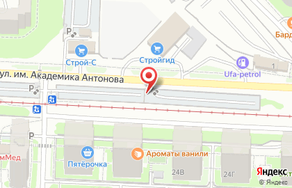 Автостоянка в Саратове на карте