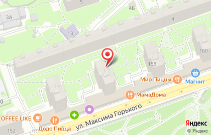 Ваше Величие на улице Максима Горького на карте
