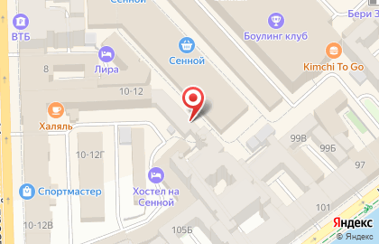 Хостел Green House на карте