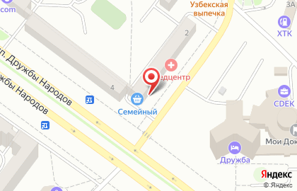 Страховая компания Согаз на улице Комарова на карте