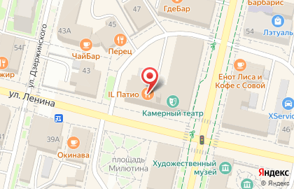 Развлекательный центр Зазеркалье на Советском проспекте на карте