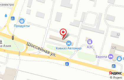 Автосервис Кавказ Автомир на карте