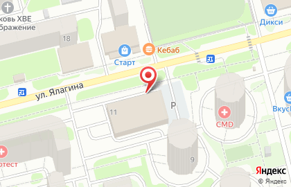 Торговый центр БонМарт на карте