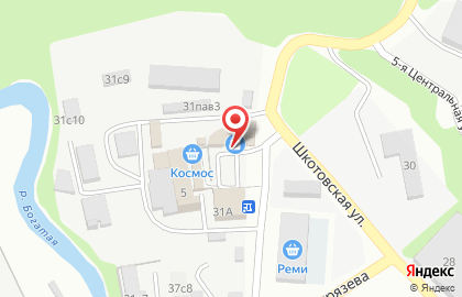 Мини-маркет Космос в Советском районе на карте
