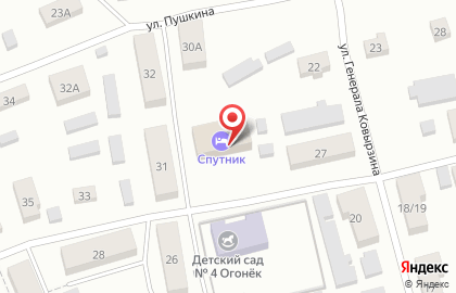 Гостиница Спутник, гостиница на улице Володарского на карте