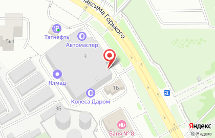 Шинный центр Колеса Даром на проспекте Максима Горького на карте