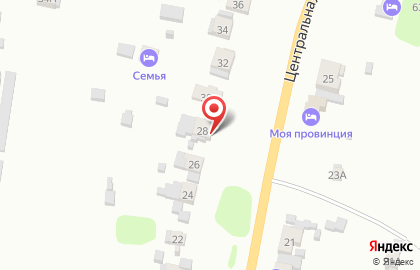Андреевская усадьба на карте
