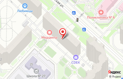 Парикмахерская Эмир на метро Жулебино на карте
