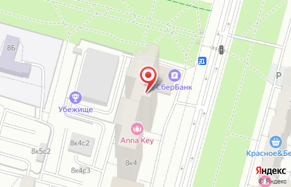 Продуктовый магазин в Москве на карте