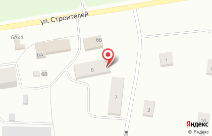 ООО Архитектоника на улице Строителей на карте