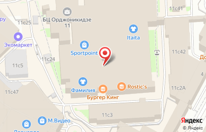 Кафе быстрого питания Суши-Маркет на Ленинском проспекте на карте