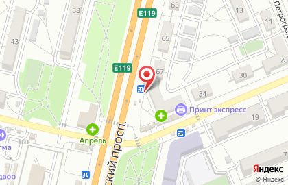 Фитодизайн на Университетском проспекте на карте